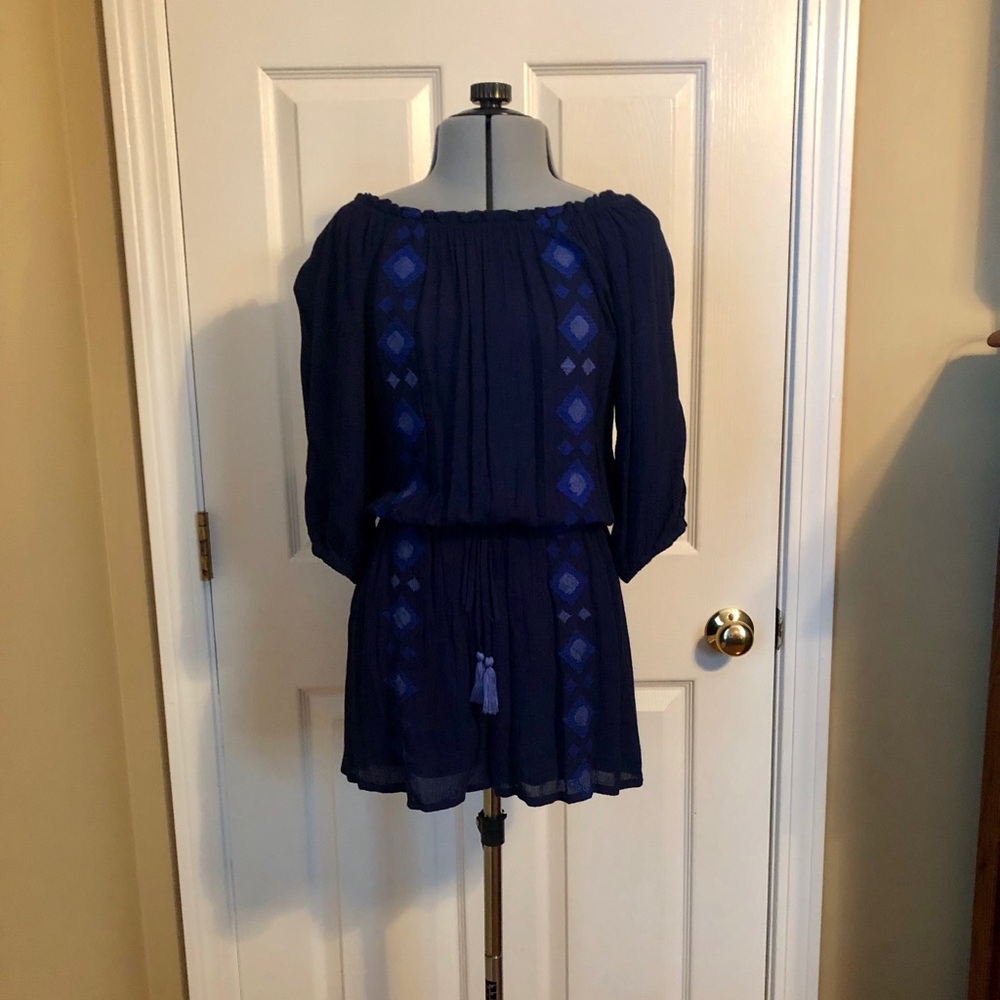 Super Cute Navy Romper, Size S